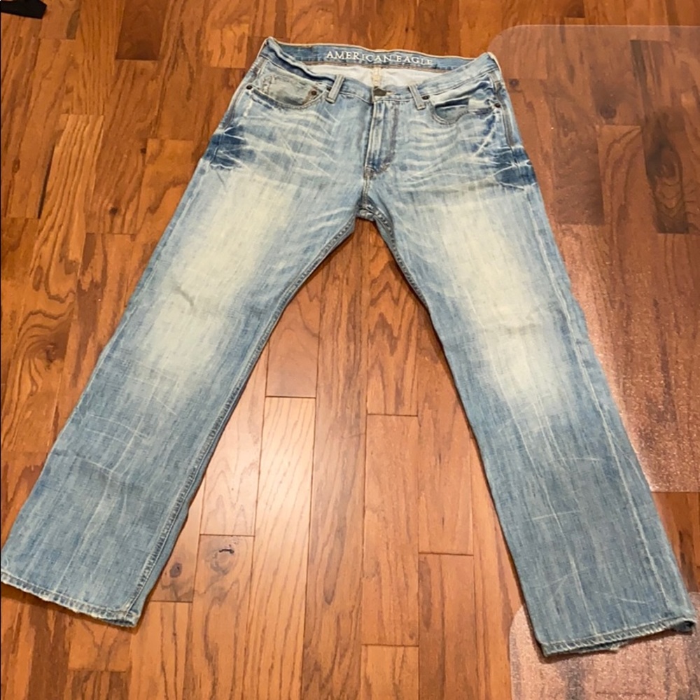 Mens American Eagle jeans 33/32 Original Straight